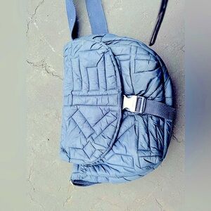Kenzo crossbody parachute and rubber bag navy worn a few times
